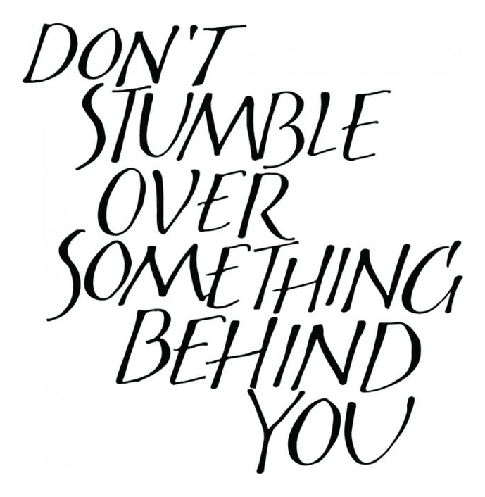 Rienda Libre Graphics - Decomural Don'T Stumble Life Ws-35747