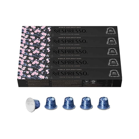 Cápsulas De Café Nespresso Original Tokyo Vivalto Lungo X50