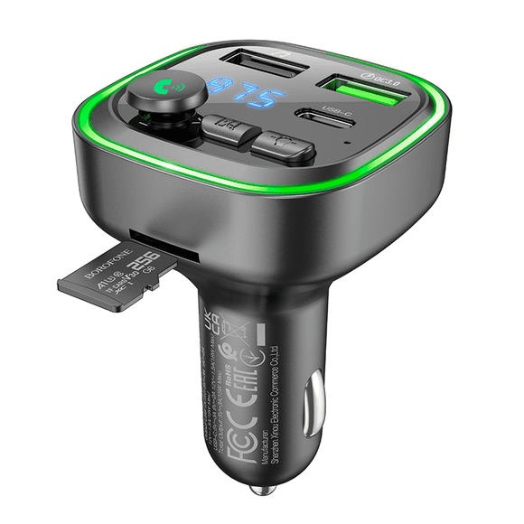 Transmisor Bluetooth 18W+QC3.0 BC48 Borofone