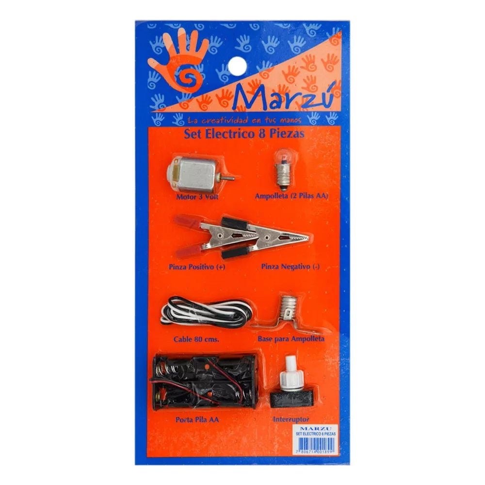 Marzú - Set Eléctrico 8 Piezas