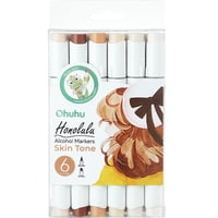 Marcadores Al Alcohol Ohuhu Honolulu Set 6 Colores Piel