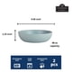 thumbnail image 2 of Bol para servir 10 Strawberry Street 23 cm, paquete de 2, azul, 2 of 5