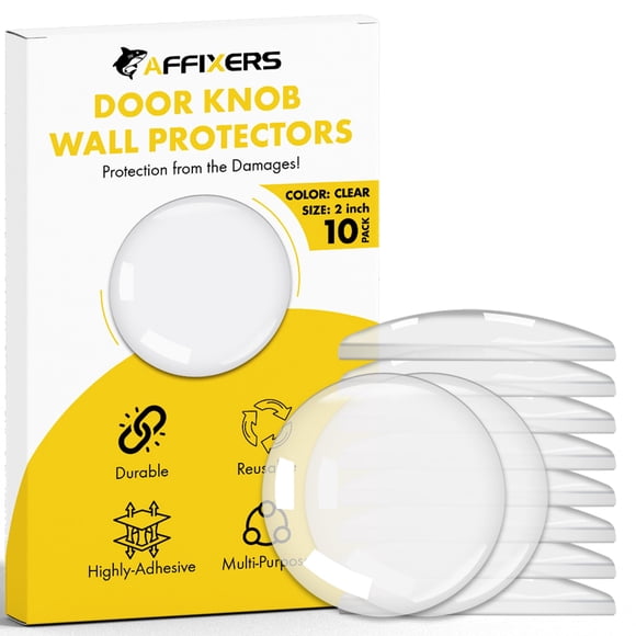 Topes de puerta transparentes 2 (paquete de 10)