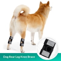 Xusx111 - Apoyos De Perro Para Piernas Traseras De Apoyo Con Insertos De Resorte Para Estabilizar Las Piernas Traseras Del Perro, Ayudar A Los Perros Con Lesiones, Esguinces, Artritis (Par M)