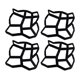 thumbnail image 1 of 2/3/4 Piezas Home Garden DIY Plástico Moldeado Pavimento Pathmate Maker Molde 4 Piezas, 1 of 1