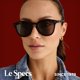 thumbnail image 2 of Gafas de Sol Le Specs Bandwagon Redondas Negro Goma, 2 of 7