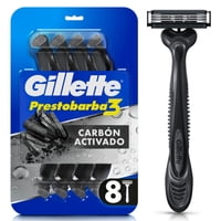 Máquina De Afeitar Gillette Prestobarba 3 Carbono