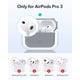 thumbnail image 2 of Funda ESR para AirPods Pro 3 compatible con MagSafe, color blanco, 2 of 9