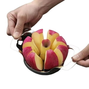 Crusec - Cortador De Manzanas De Acero Inoxidable Deluxe 10.5X15Cm