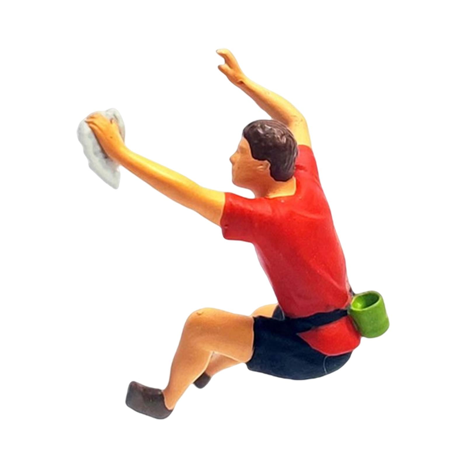 Figuras en Miniatura para Escalada en Roca, Escala 1/64, Rojo | Lider