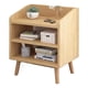 thumbnail image 1 of Velador Nordico De Madera Mesita Noche Moderno - Norplat, 1 of 3