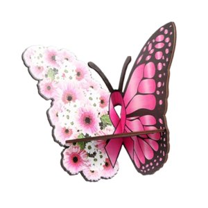 Magideal - Estante De Rincón De Mariposa Estante Flotante Versátiles Decorativos Prácticos Pared De Pared Pared Pared Para Para La Sala De Estar De Dormitorio Ju 23.5Cmx24Cm