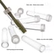 thumbnail image 4 of Tubos de agua florales Royal Imports de plástico transparente, paquete de 25, 4 of 7