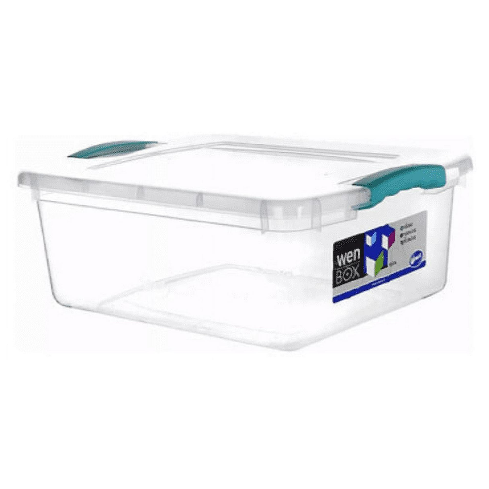 Wenco - Caja Organizadora 15 Litros Transparente
