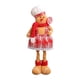 thumbnail image 1 of Figura de Hombre de Jengibre de Navidad - Adorno para Fiesta y Decoración Navideña, Con Sombrero de Chef, 1 of 3
