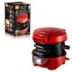 thumbnail image 1 of Mini Maquina Para Preparar Hamburguesas 600W rojo, 1 of 4