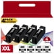 thumbnail image 1 of Cartuchos de tinta KUF PGI-280XXL negro, paquete de 4, para impresoras Canon, 1 of 7