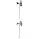 thumbnail image 1 of 2 Uds Metal Viento Spinner Jardín Molino De Viento Al Aire Libre Patio Césped Molinete Decoración, 1 of 4