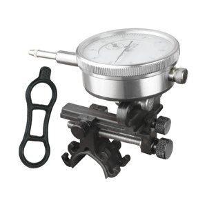 Ioensy - Mini Rueda De Bicicleta, Soporte De Alineación, Mantenimiento De Ruedas De Bicicleta, Soporte De Calibración De Conducción, Negro Con Indicador