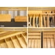thumbnail image 5 of Organizador de cajones Umilife, grande, ampliable, para cocina, bambú, 5 of 7