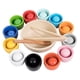 thumbnail image 2 of Bolas En Tazas, Juguetes, Regalos, Juguete Interactivo Divertido, Material Didáctico, Juguetes Montessori, 12 Colores, 2 of 3