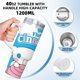 thumbnail image 5 of Vaso Térmico Desmarcar Cinnamoroll 40 oz, 5 of 6