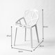thumbnail image 5 of Silla FM-TP32 Blanca - 52X81X59 CM, 5 of 5