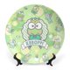 thumbnail image 1 of Keroppi, la rana Plato decorativo de porcelana fina (bone china), plato decorativo de cerámica para hogar, oficina, soporte de pared, platos decorativos para dormitorio - 6 pulgadas (15 cm), 1 of 6