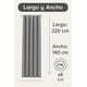 thumbnail image 3 of Cortina Blackout Lino 140x220cm Gris Oscuro, 3 of 8