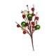 thumbnail image 3 of 6 Piezas De Palillos De Bolas De Navidad, Manualidades Para La Temporada De Bodas, Decoración De Invierno, Rojo Y Verde, 3 of 5
