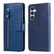 thumbnail image 1 of Funda con Cremallera para Samsung Galaxy A34 5G, Carcasa Cartera de Cuero PU con Soporte y Tarjetero, 1 of 6