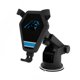 thumbnail image 1 of Cargador inalámbrico para coche Keyscaper con diseño de franjas de los Carolina Panthers, 1 of 4