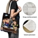 thumbnail image 3 of Detective Conan: Case Closed Bolso de tela con estampado de lienzo para mujer, bolsa de compras reutilizable y estética, con cremallera interior, regalo para mujer, 35 × 40 cm., 3 of 6