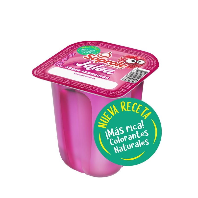 Jalea Sabor Frambuesa Pote 110 g Soprole