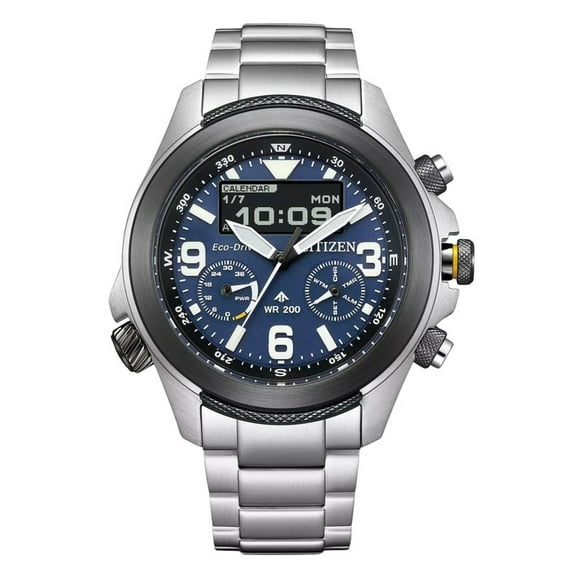 Reloj Digital Citizen Promaster Land Azul Hombre