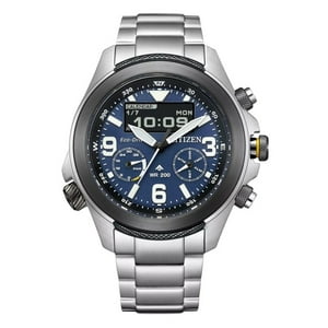 Reloj Citizen Promaster Land 35Th Anniversary Chronograph Blue Dial Eco-Drive Jv1006-51L 200M Men'S Watch