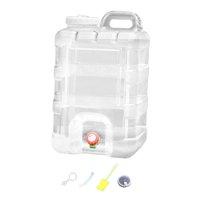 Ioensy - Cubo De Agua De 28 L Con Grifo, Portador De Agua Para Barbacoa, Coches Autónomos, Senderismo, Con Tapa