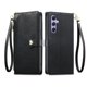 thumbnail image 1 of Funda Billetera con Cierre para [samsung galaxy A54 5G] con Tarjetero, Soporte y Correa de ManoNegro, 1 of 5