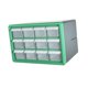 thumbnail image 3 of Caja De Almacenamiento De Hardware Con 12 Cajones, Armario Para Nueces, Joyería, Manualidades, Cuentas, 3 of 5