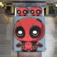 thumbnail image 3 of Cartoon Avengers Deadpool 3-Piece Bed Set Warm And Comfortable Kawaii Bedding Set Cute Soft Microfiber Bedclothes for Boys Girls Kids Bed Sheets, 3 of 5