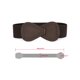 thumbnail image 3 of INSPIRE CHIC 2Pcs Cinturones de Cintura Elásticos con Hebilla de Cuero Sintético en Forma de 8 para Mujeres, 3 of 7