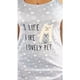 thumbnail image 3 of Camisa De Dormir Mujer Juvenil Verano Pabilos Gatito 375, 3 of 3