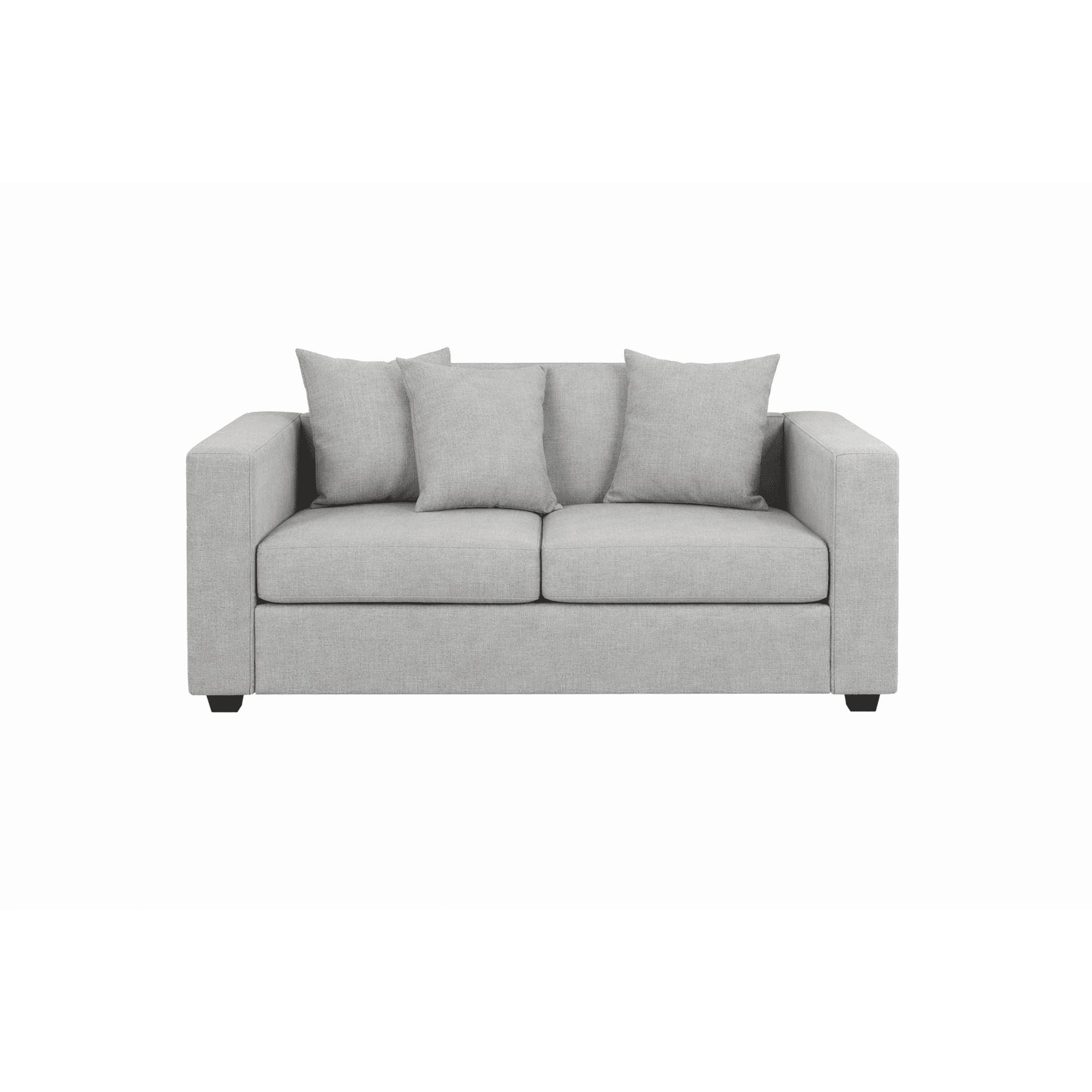 Jamaroff Home Atelier - Sofa Noir 2c Lino Gris Claro