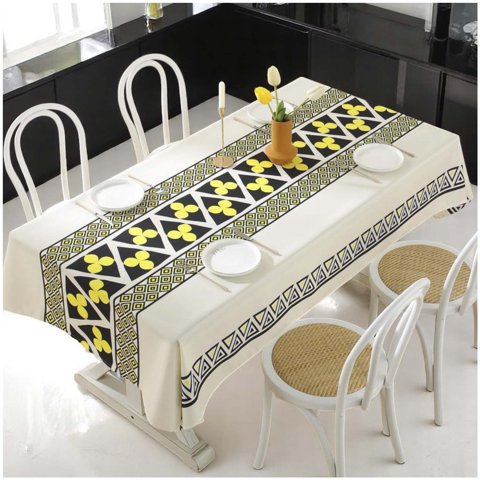 Genérico - Mantel Impermeable Antimanchas 140X220 Cm -33