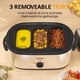 thumbnail image 2 of Horno Asador Eléctrico SUNVIVI 24QT con Bandejas para Buffet, 2 of 8