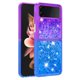 thumbnail image 2 of Funda Para Samsung Galaxy Z Flip 4 Con Diseño Gradiente Y Brillo Líquido Antigolpes Tpu, 2 of 4