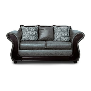 Adonis Leudh - Sofá 2 Personas Palermo Envejecido Gris