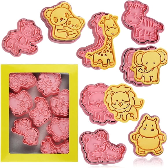 Cortadores de Galletas Sakolla 8 Piezas 3D