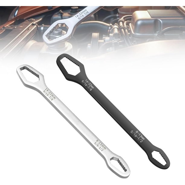 Llave autoajustable doble extremo 8-22mm acero cromo vanadio coche hogar
