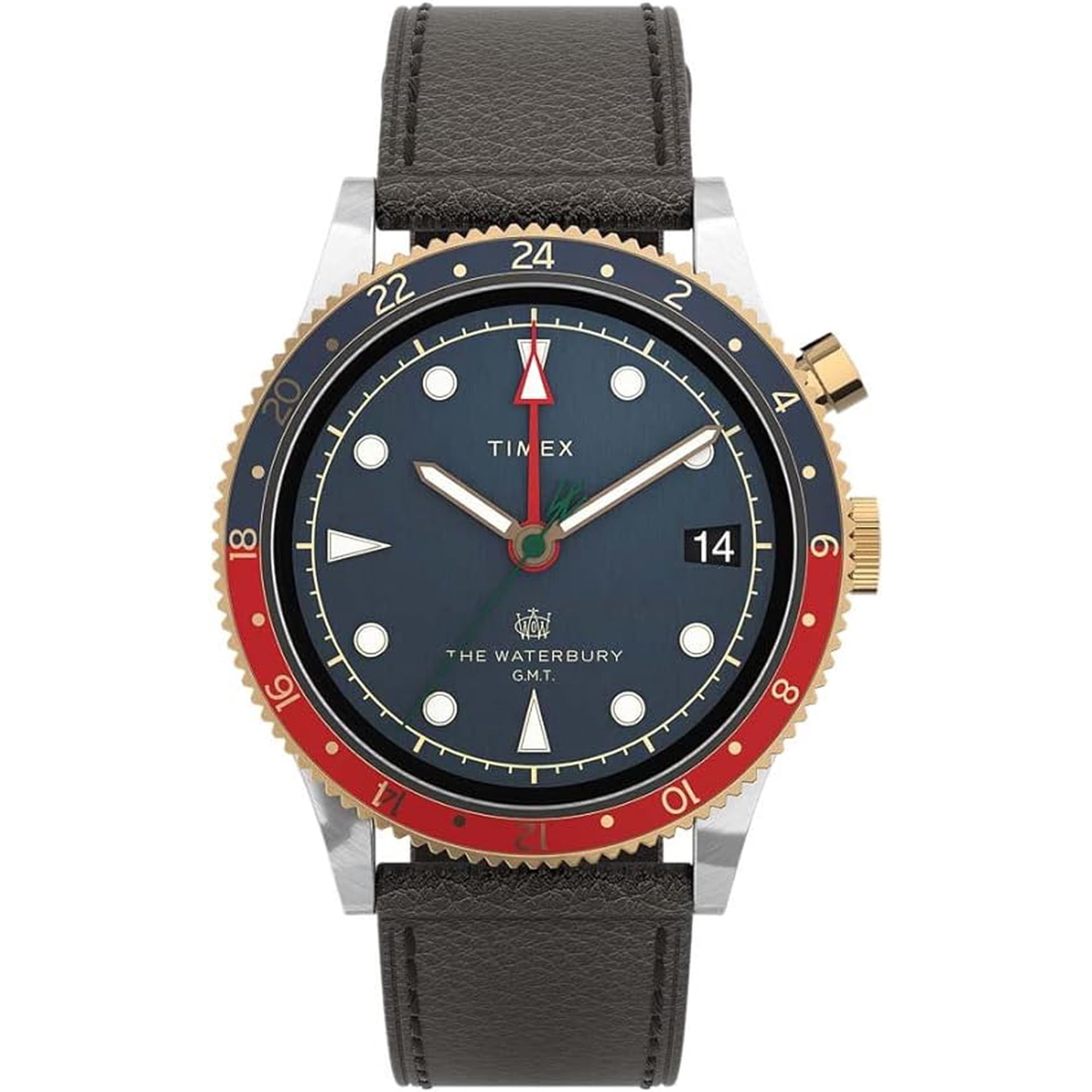 Reloj Análogo Timex Waterbury Azul Hombre